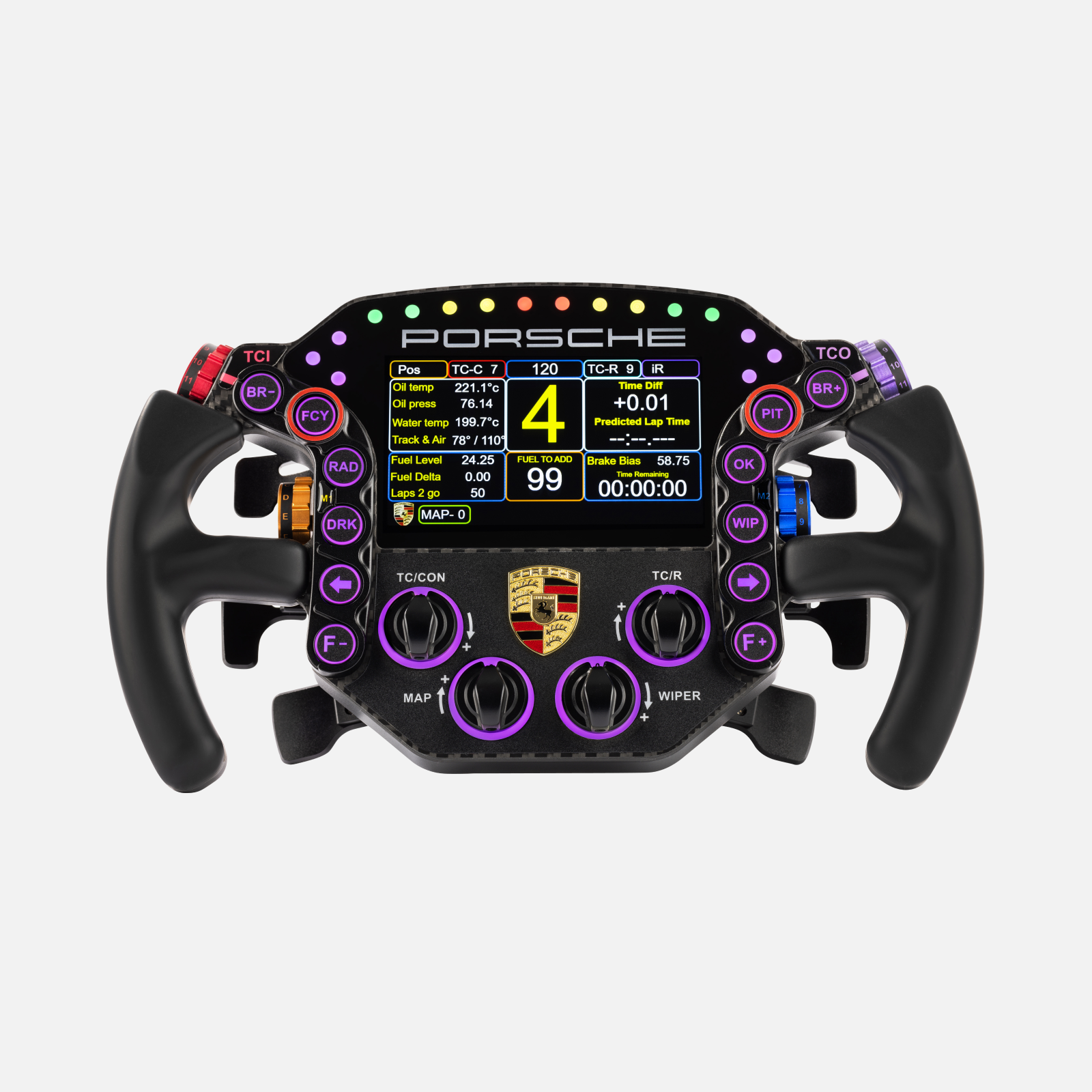 Porsche 911 RSR Sim Racing Steering Wheel