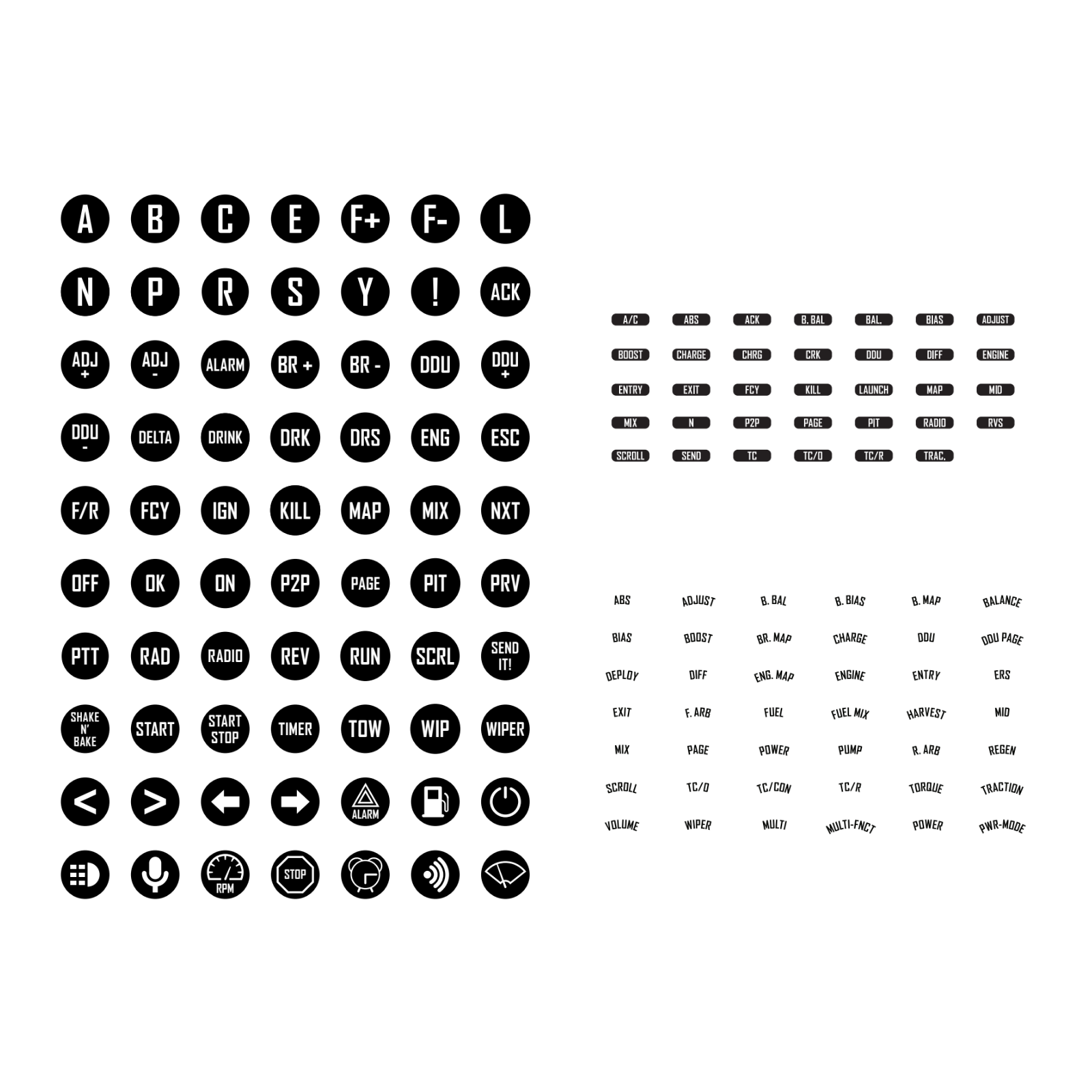 MPX Sticker Set