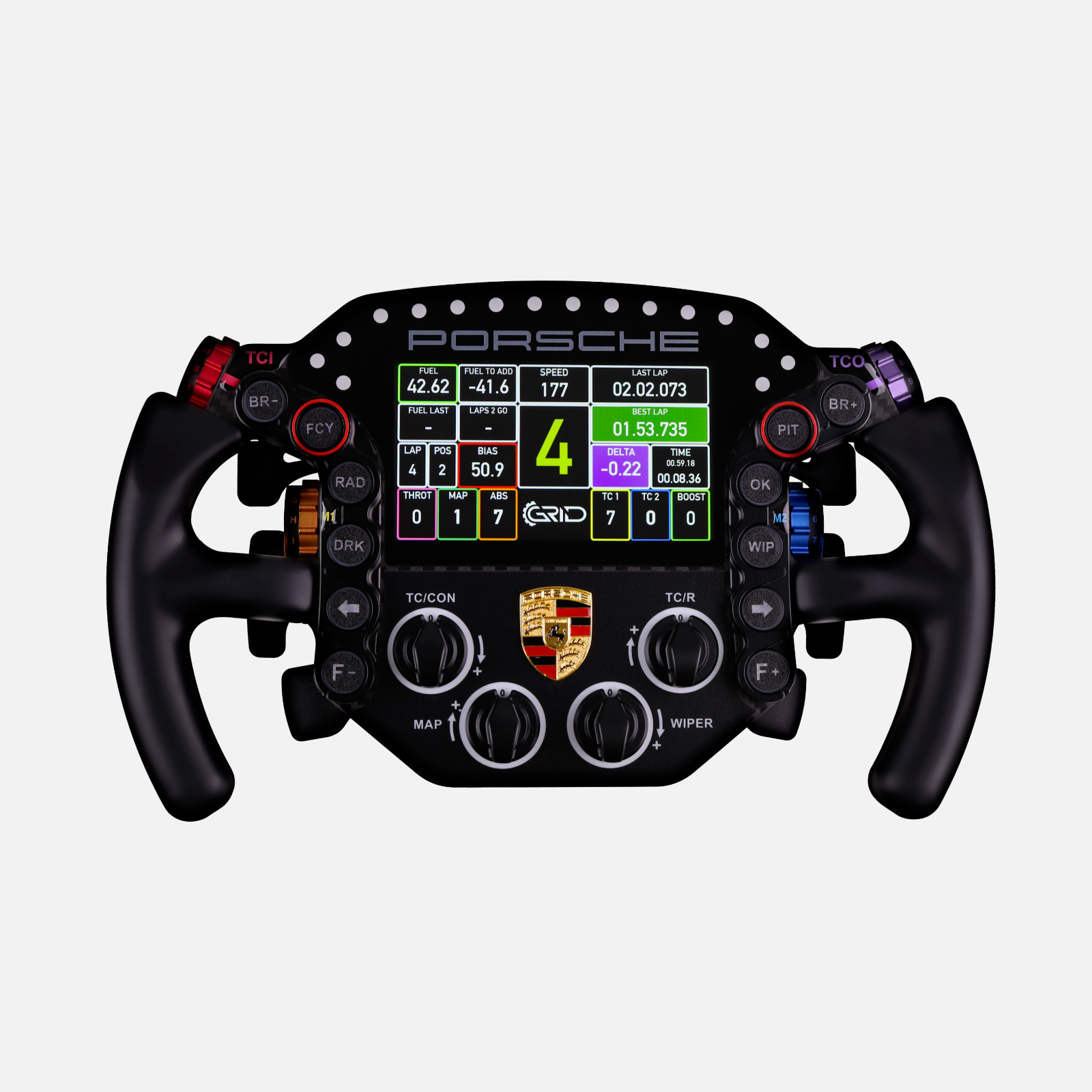 Porsche 911 RSR Sim Racing Steering Wheel