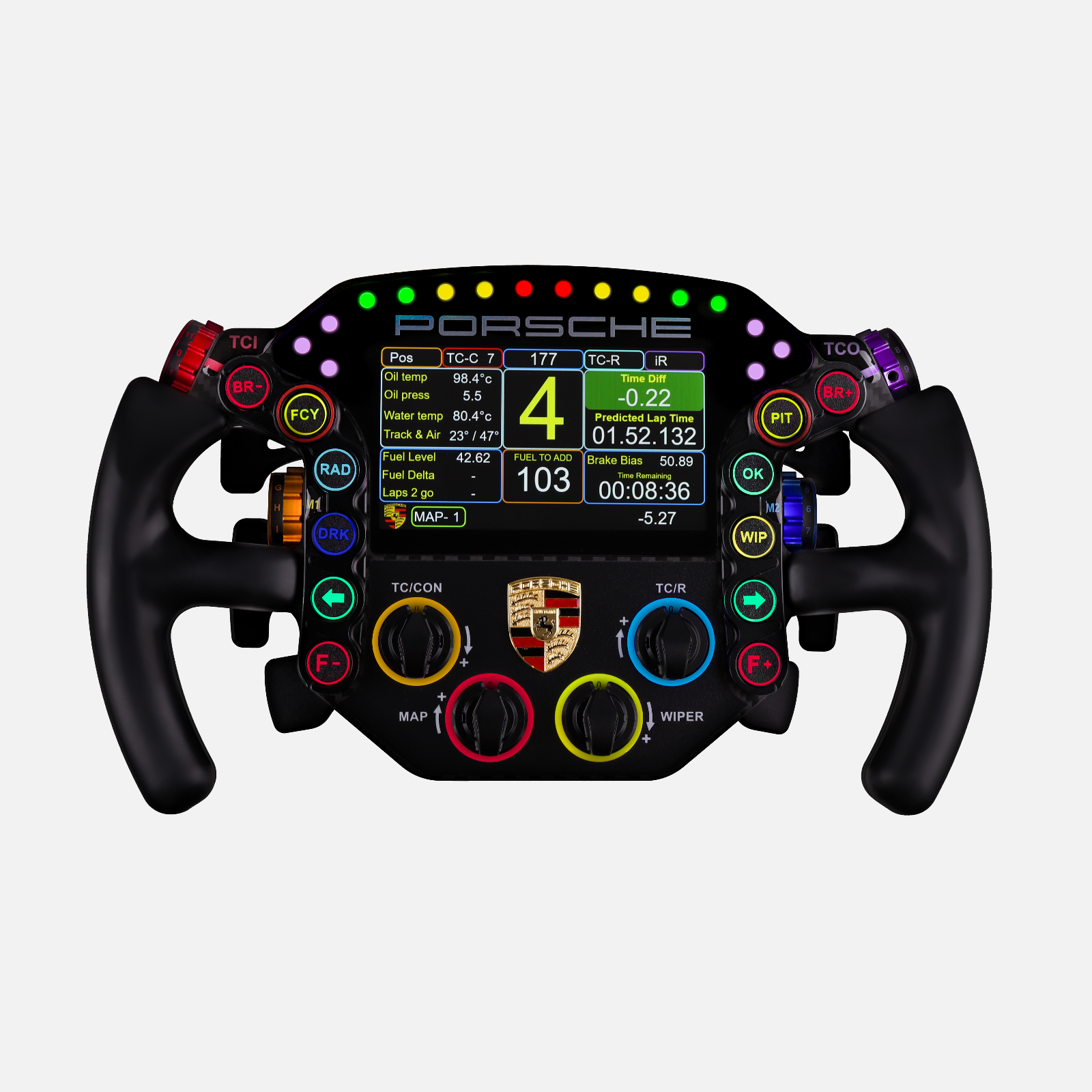 Porsche 911 RSR Sim Racing Steering Wheel